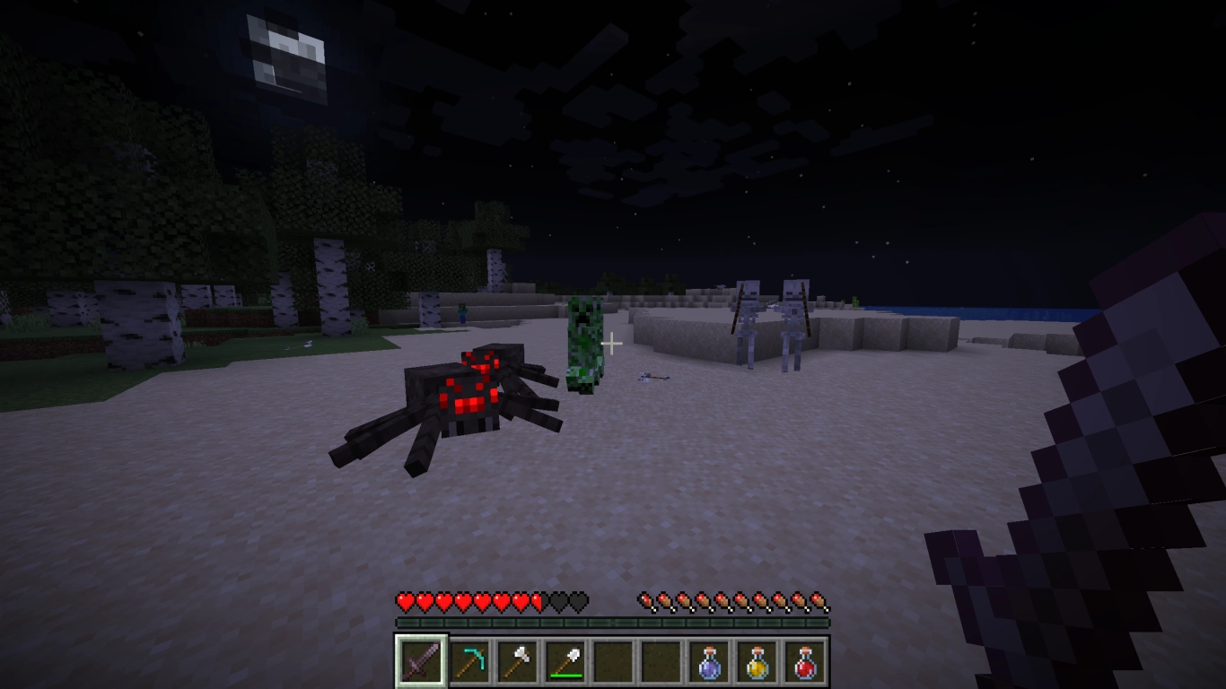 Healing potion in Minecraft