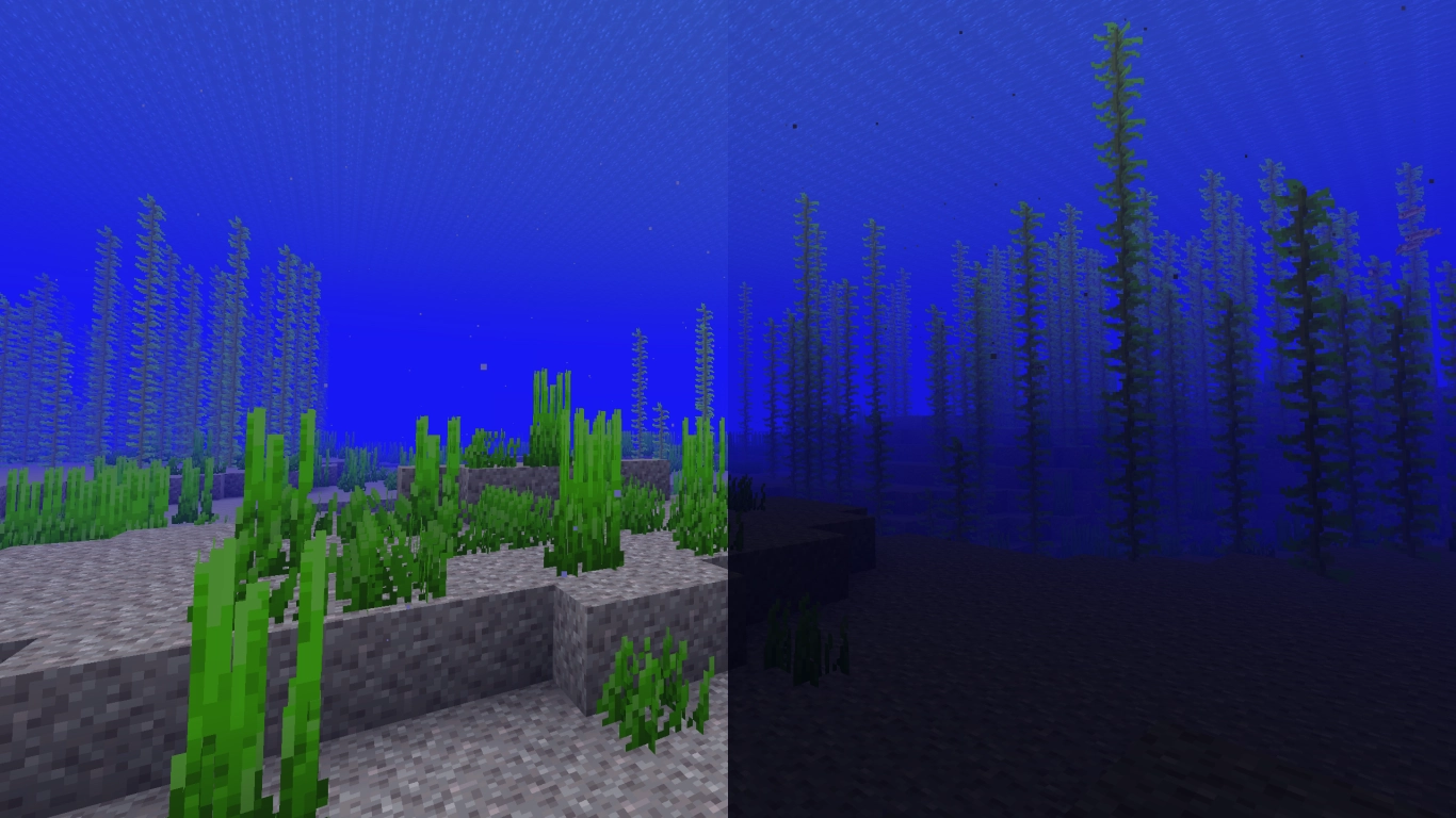 Exploration potions in Minecraft