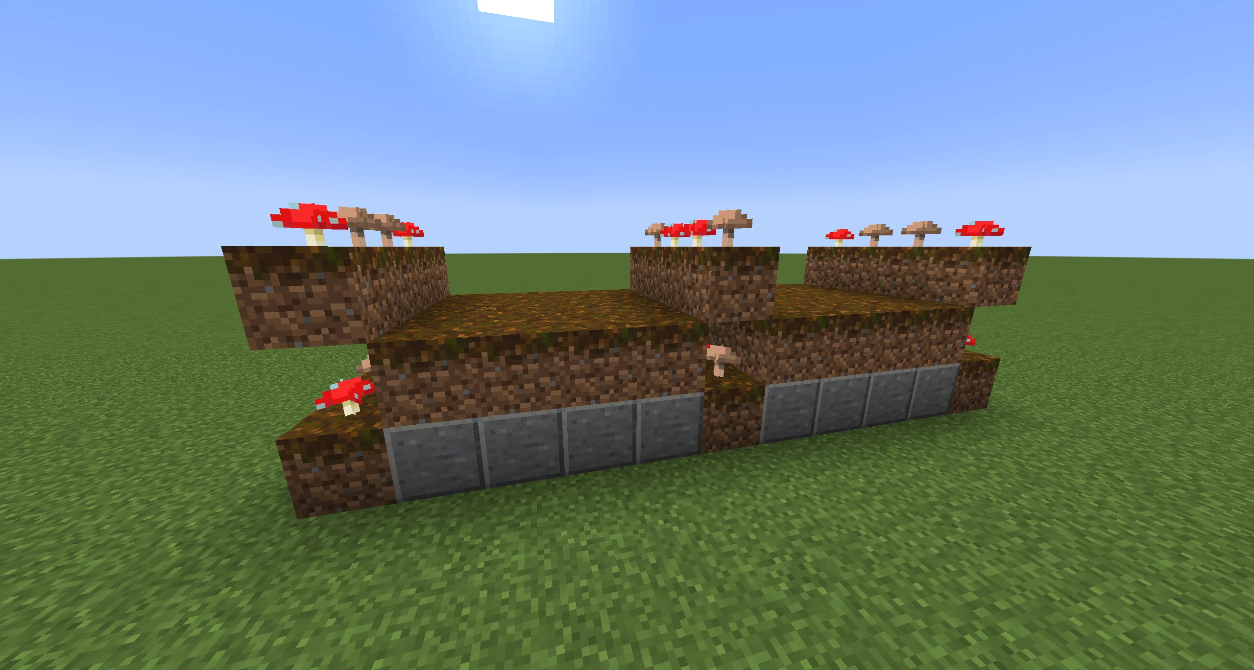 Minecraft Automatic Mushroom Farm 4