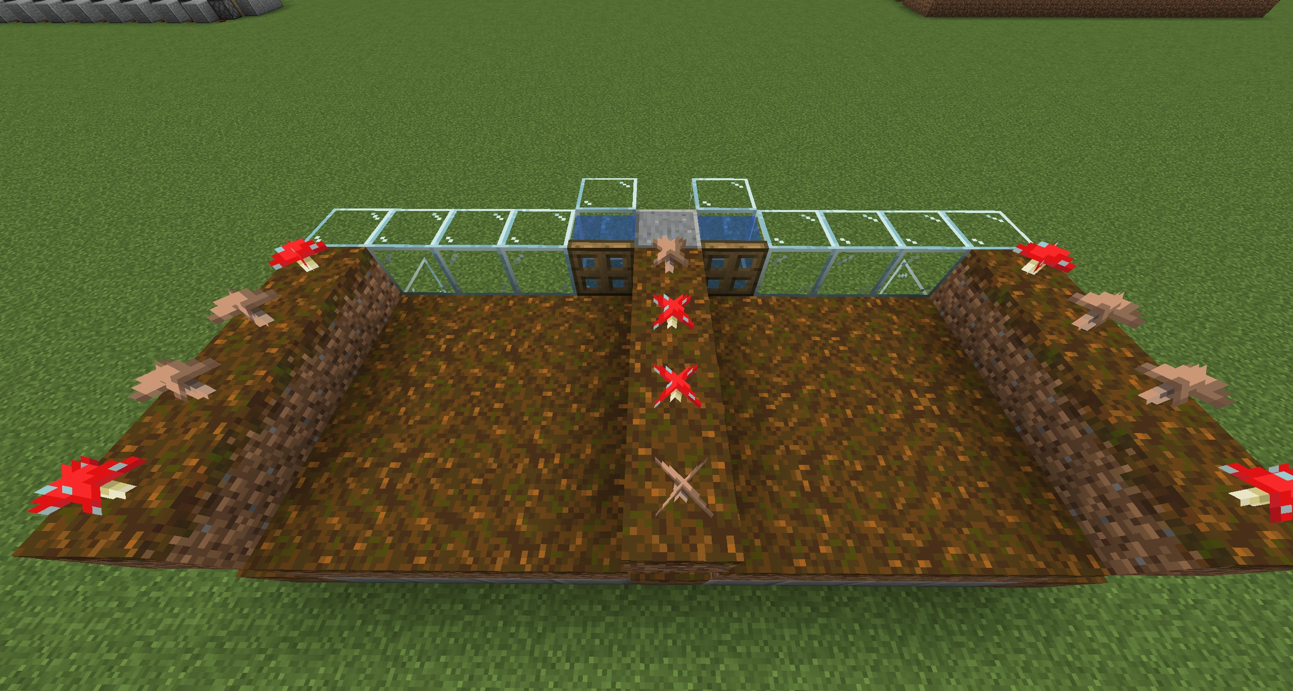 Minecraft Automatic Mushroom Farm 6