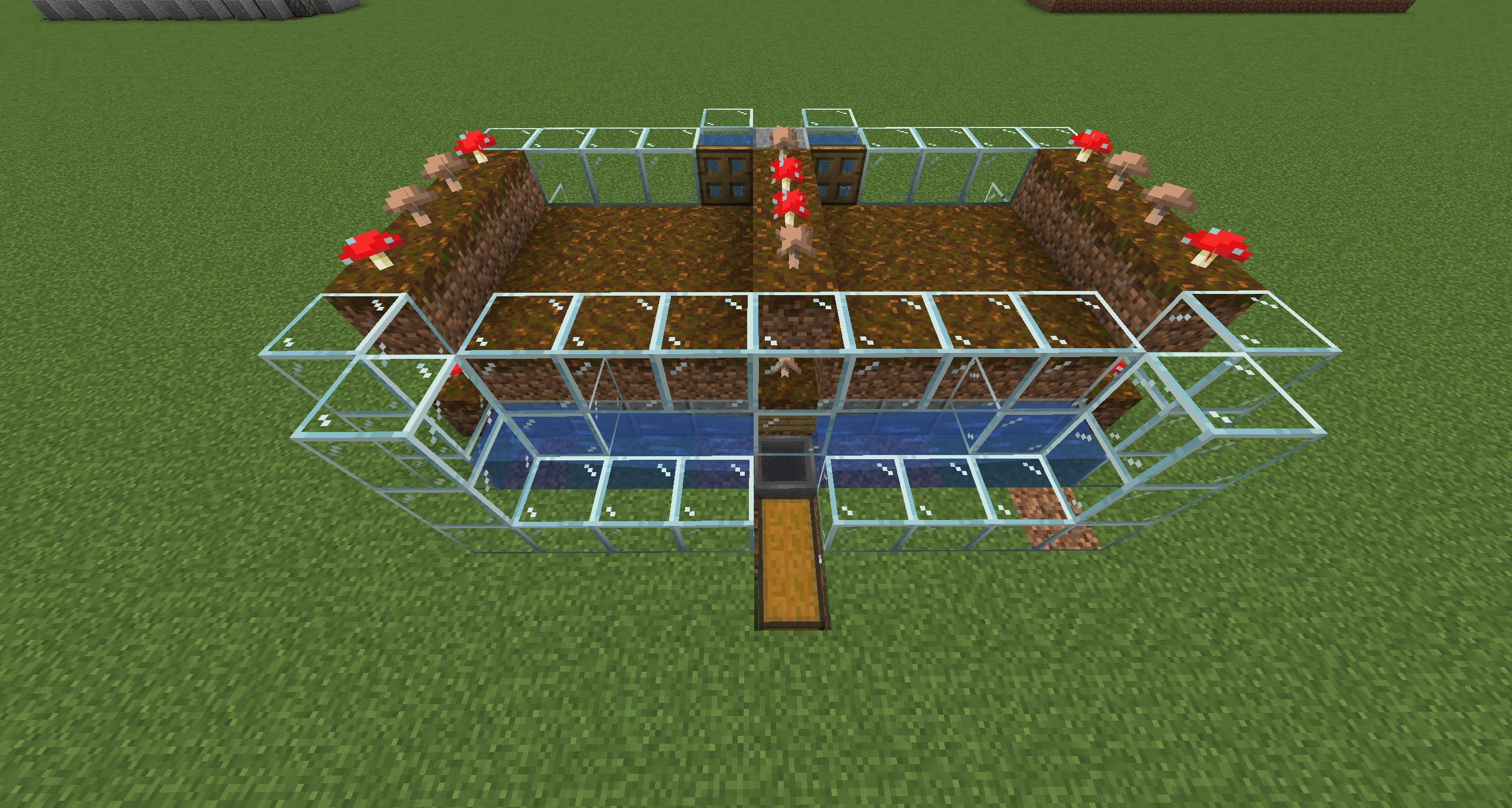 Minecraft Automatic Mushroom Farm 7