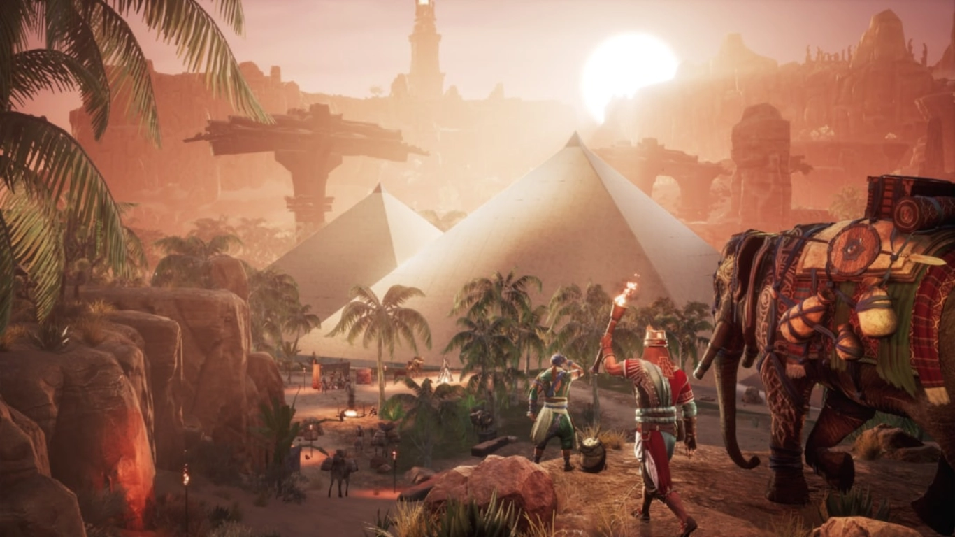 Raids and plundering: gold, gemstones, and rare materials in Conan Exiles