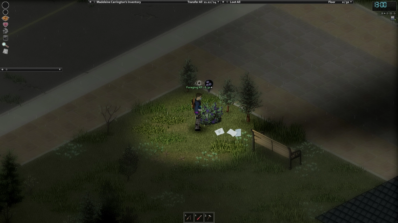 Survivalist in Project Zomboid