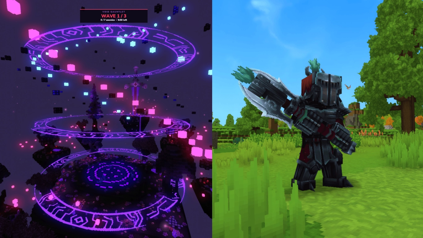 Hytale Endgame and Quality of Life mod with dungeons and bosses