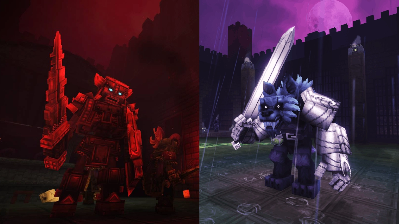 Hytale Major Dungeons mod via Ancient Portals with new enemies