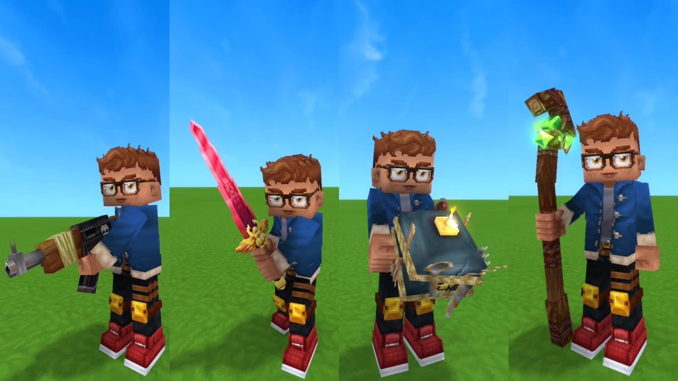 Hytale weapons and upgrades in Creative Mode