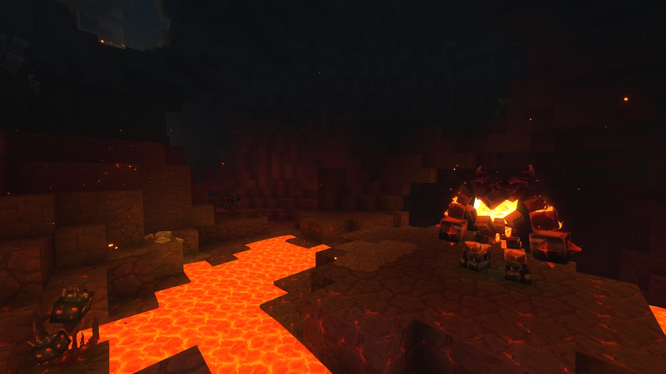Hytale deep caves in Zone 1: collect iron, mushrooms, and crystals
