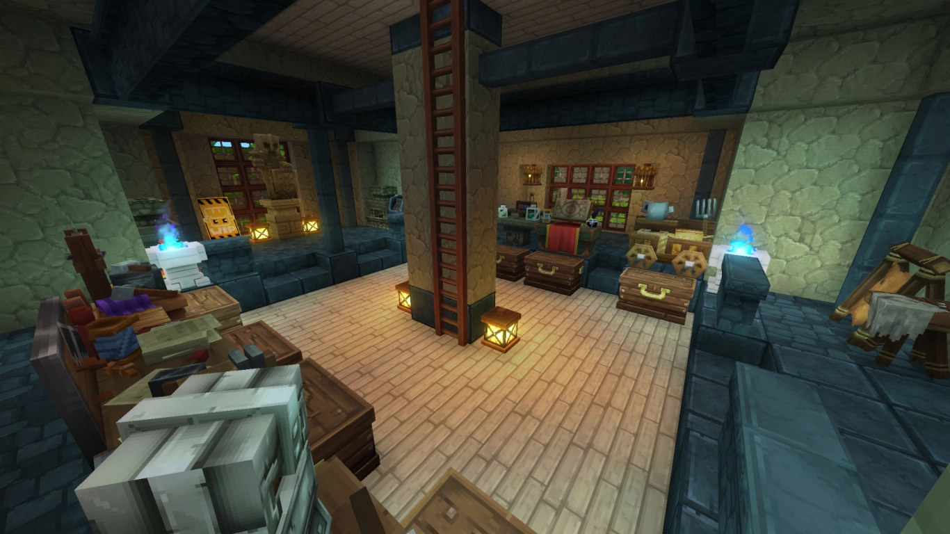 Hytale Cobalt and Thorium gear alongside advanced workbenches