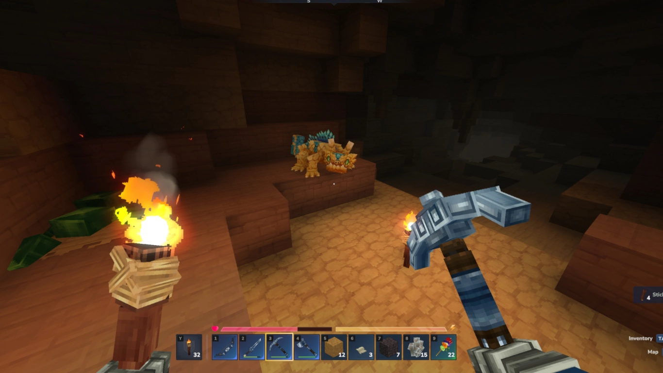 Hytale cave preparation: gear and inventory