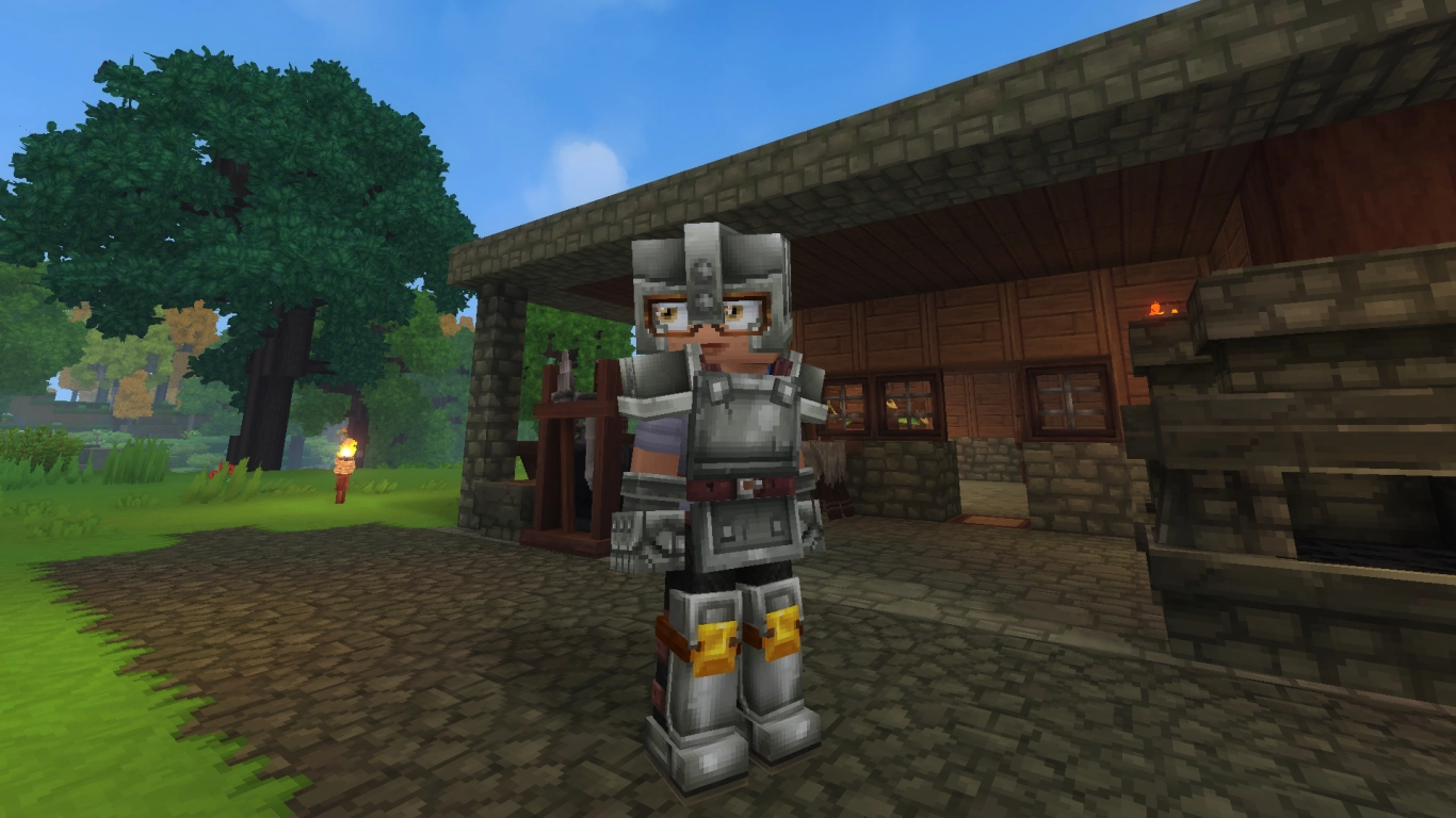 Hytale armor and shields in combat