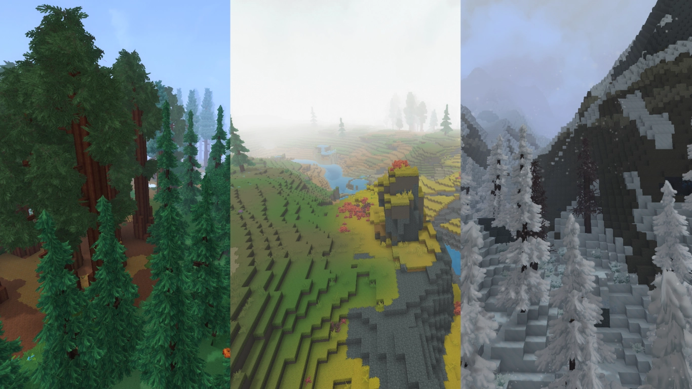 Hytale Whisperfrost Frontiers biomes and wildlife in Zone 3