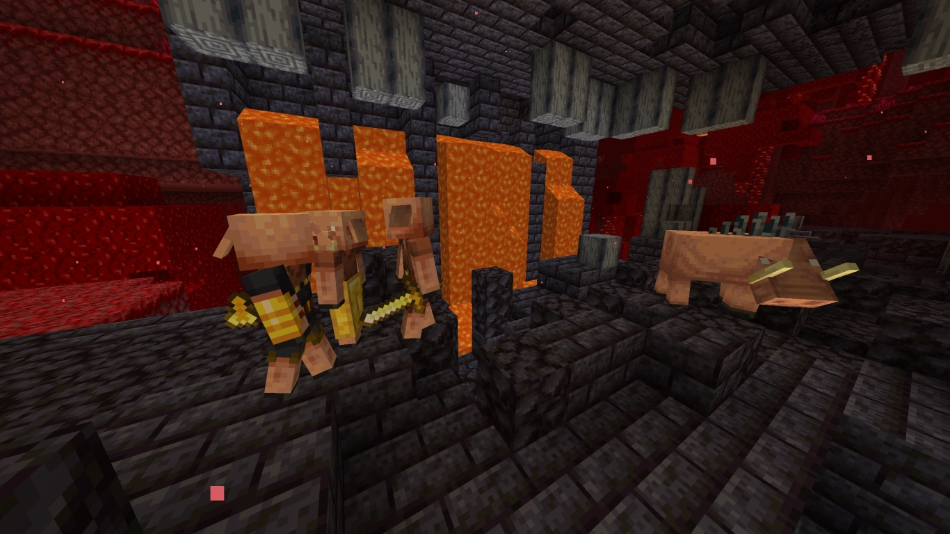 Combat tactics for Bastion Remnants in Minecraft