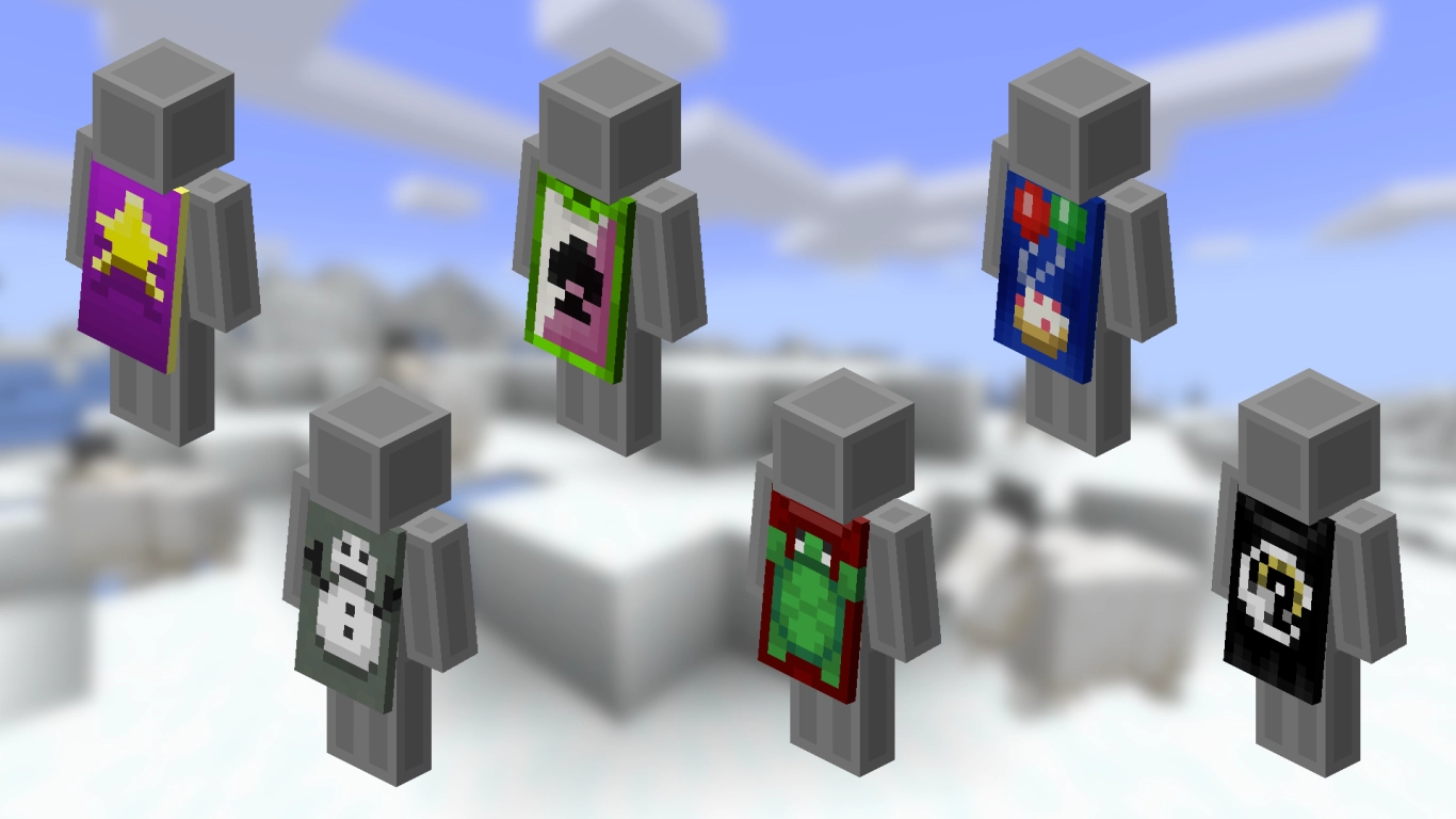 Unique personal Minecraft capes for individual players