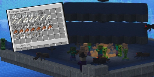 Build a Minecraft mob farm: up to 7,000 items per hour