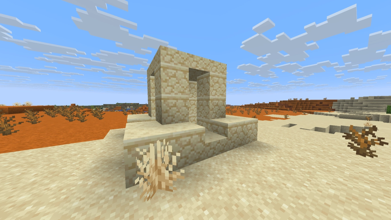 Minecraft desert wells: Suspicious sand and archaeology loot since 1.20