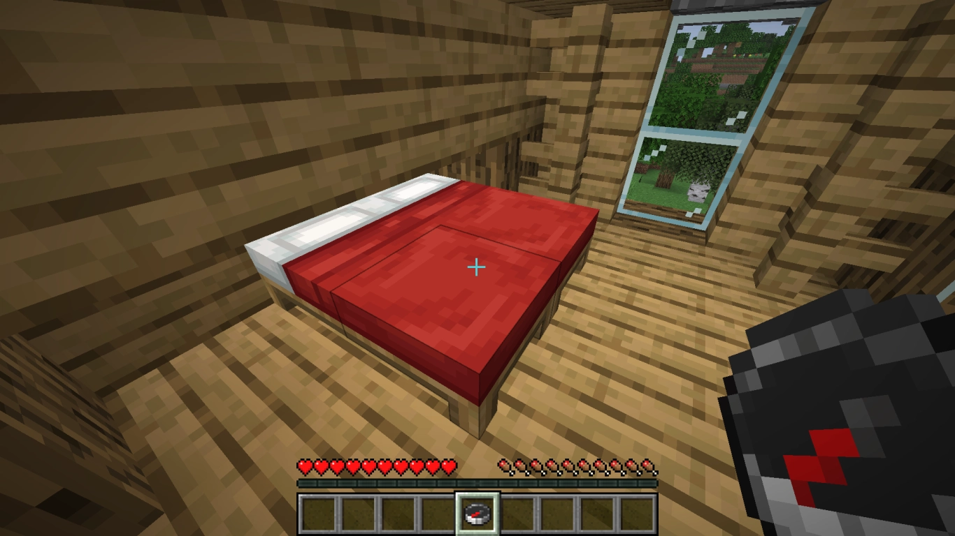 Minecraft compass: World spawn vs. bed and lodestone targeting