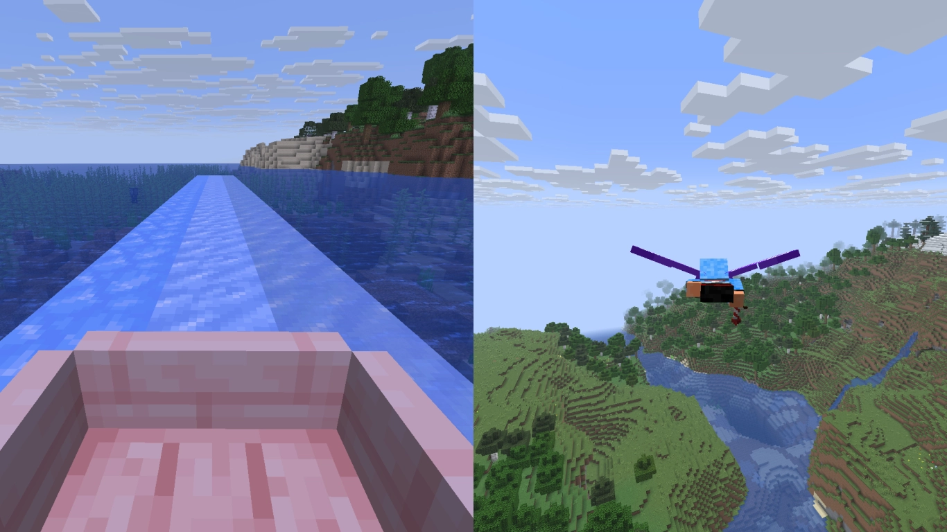 Minecraft throwing Ender Pearls correctly for teleportation