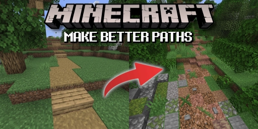 Building Minecraft Paths: A Realistic Trails and Roads Tutorial