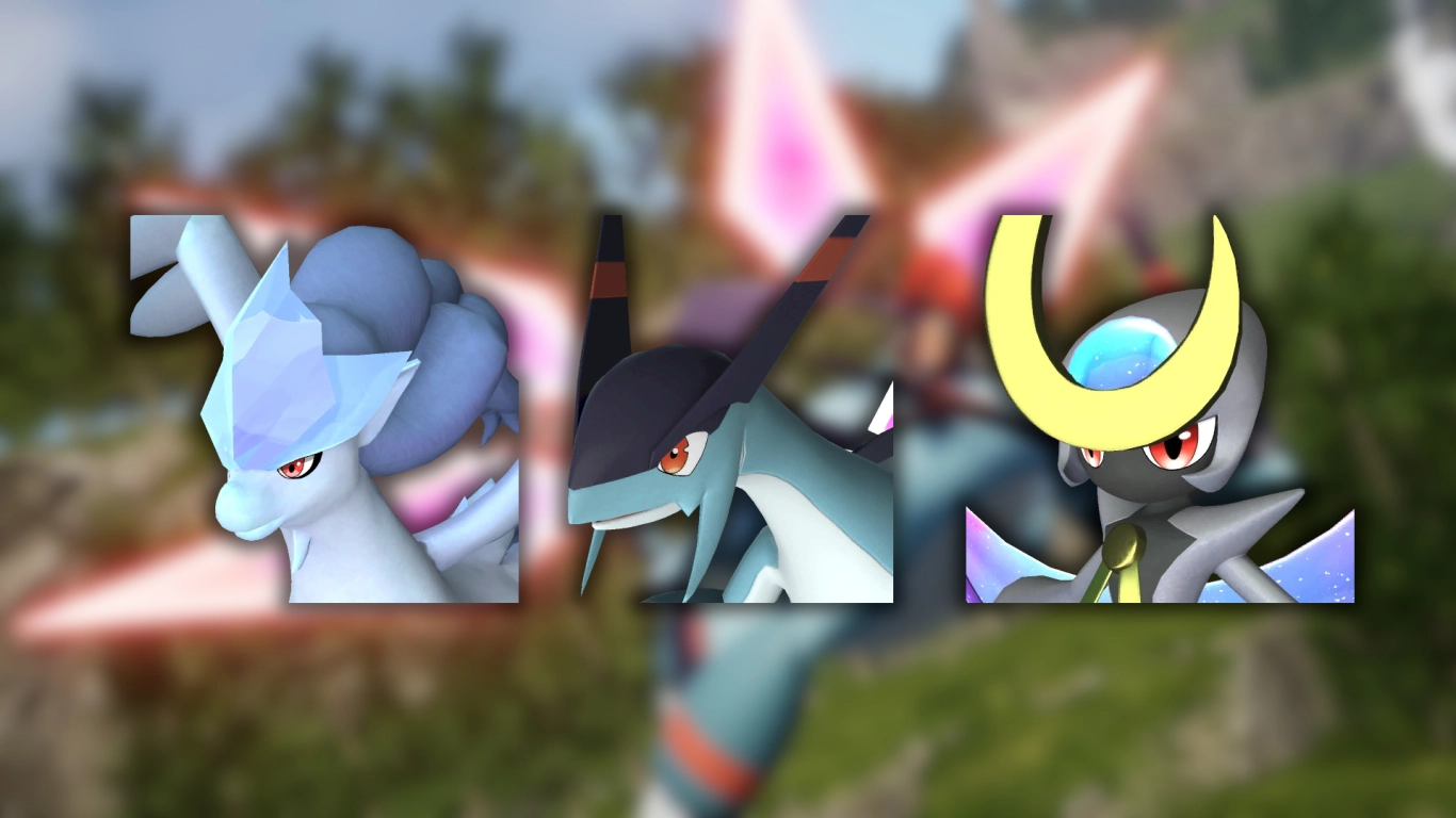 Palworld late-game fastest flying mounts: Frostallion, Jetdragon, and Selyne