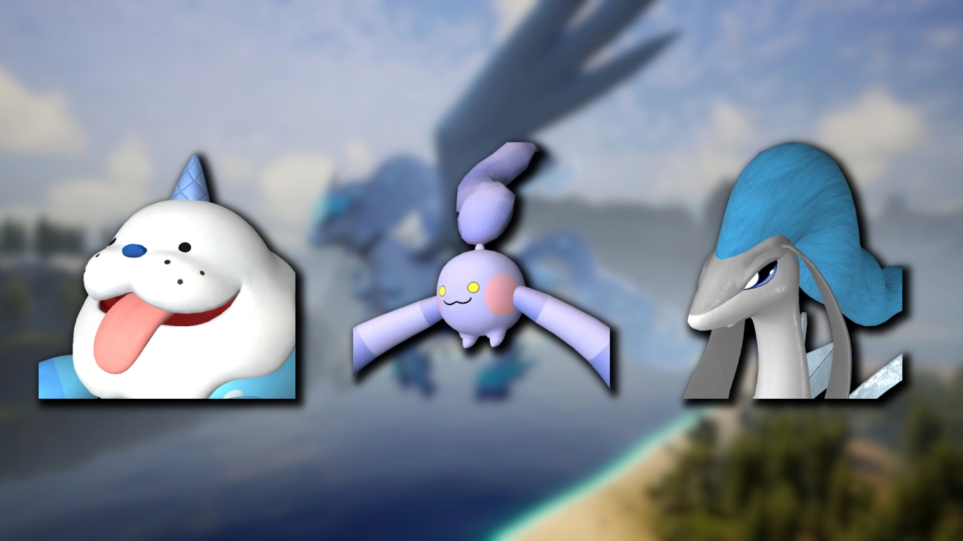 Fastest Ice Pal mounts in Palworld for riding, gliding, and flying