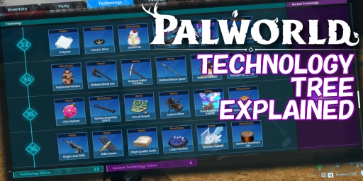 Palworld Technology Guide 2026: Levels, Points & Best Perks