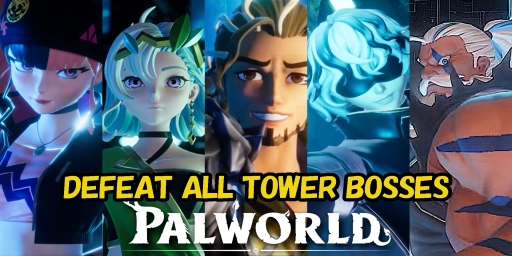 Palworld Tower Bosses: All 7 fights with levels, locations, and tips