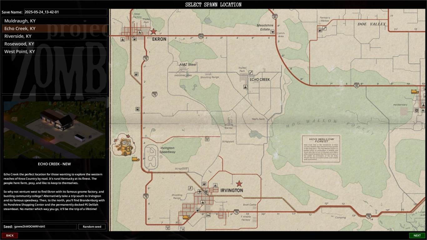 Overview of the new map expansions in Project Zomboid