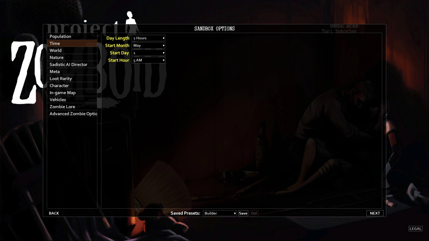 Project Zomboid Game Setup