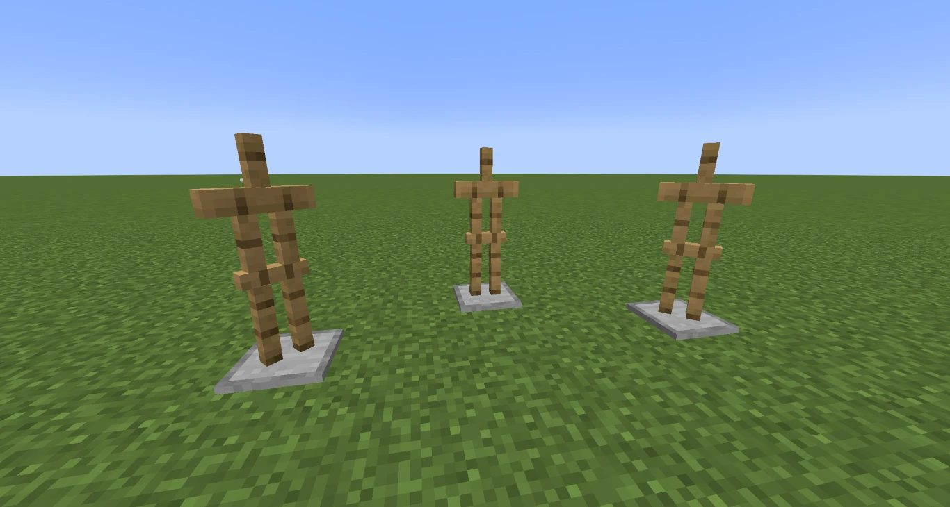 Minecraft armor, enchantments, and armor stands 2