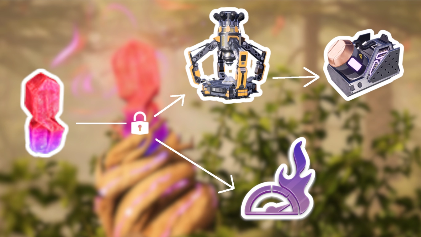 Alien Energy Amplifier and Somersloop for more power in Satisfactory