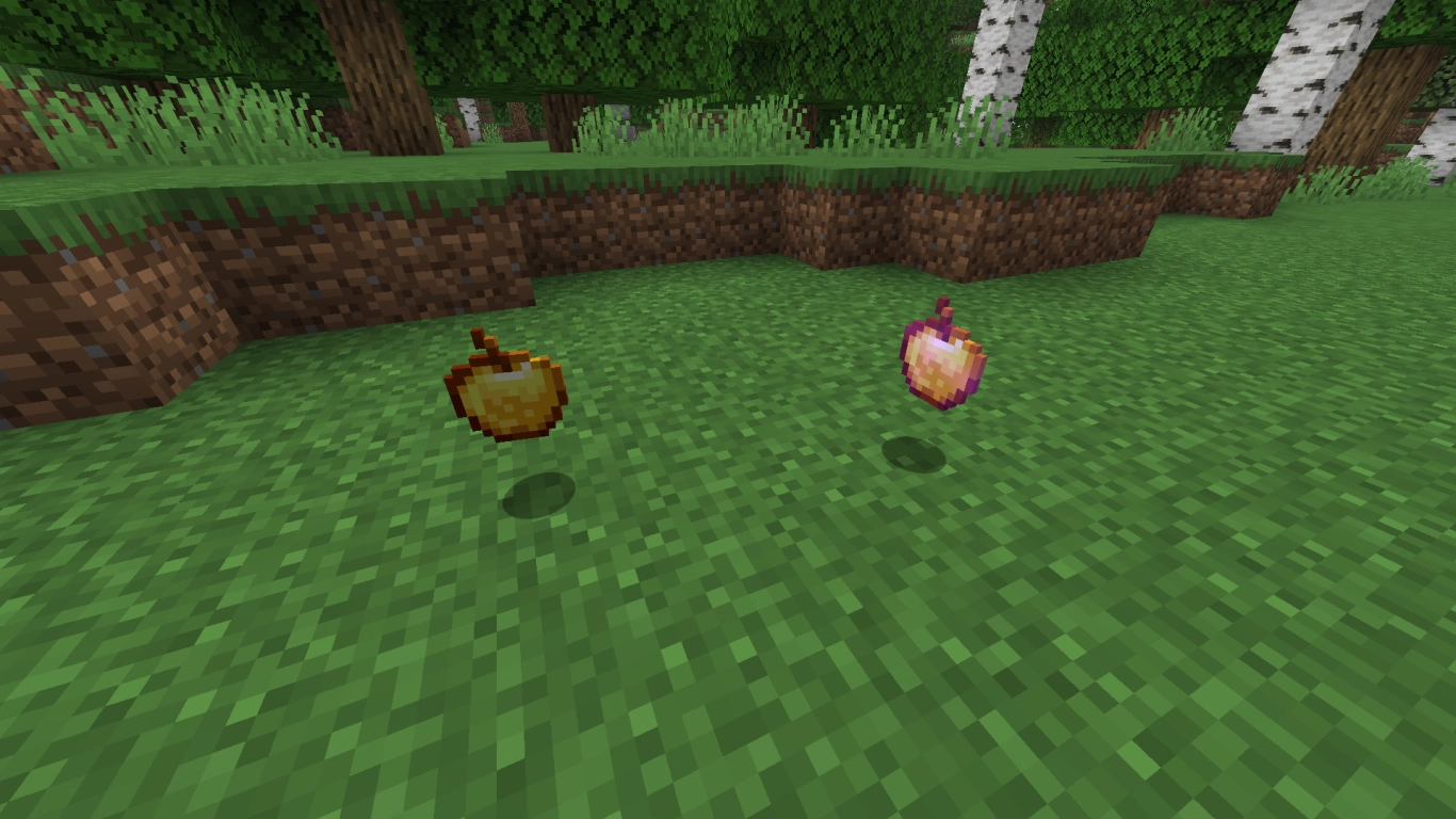 Enchanted Golden Apple in Minecraft