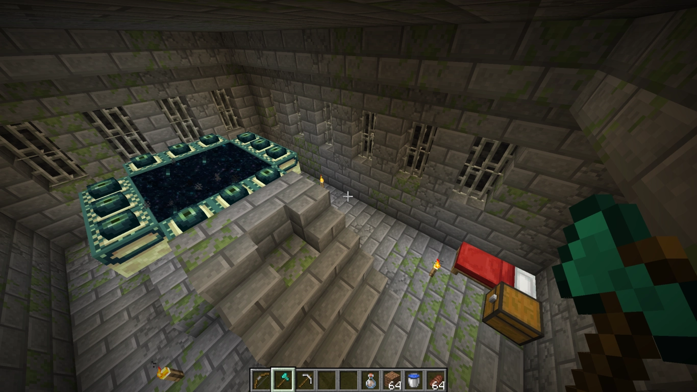 Equipment for the Ender Dragon Battle