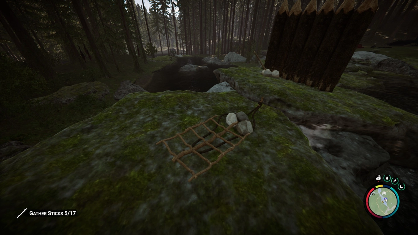 Fly Swatter, Bone Maker, and Multi-Trap set up in a kill zone