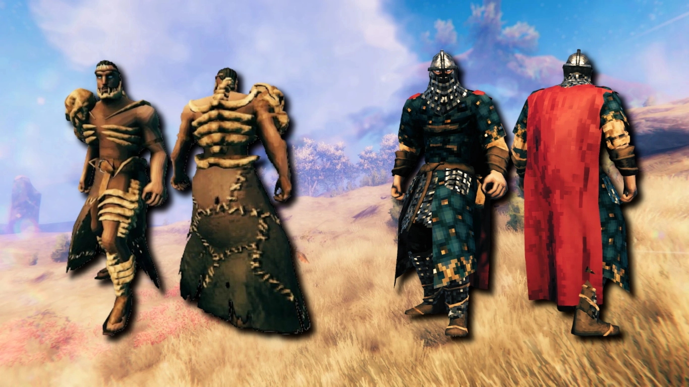 Valheim Plains armor: Vileborn set and Padded armor